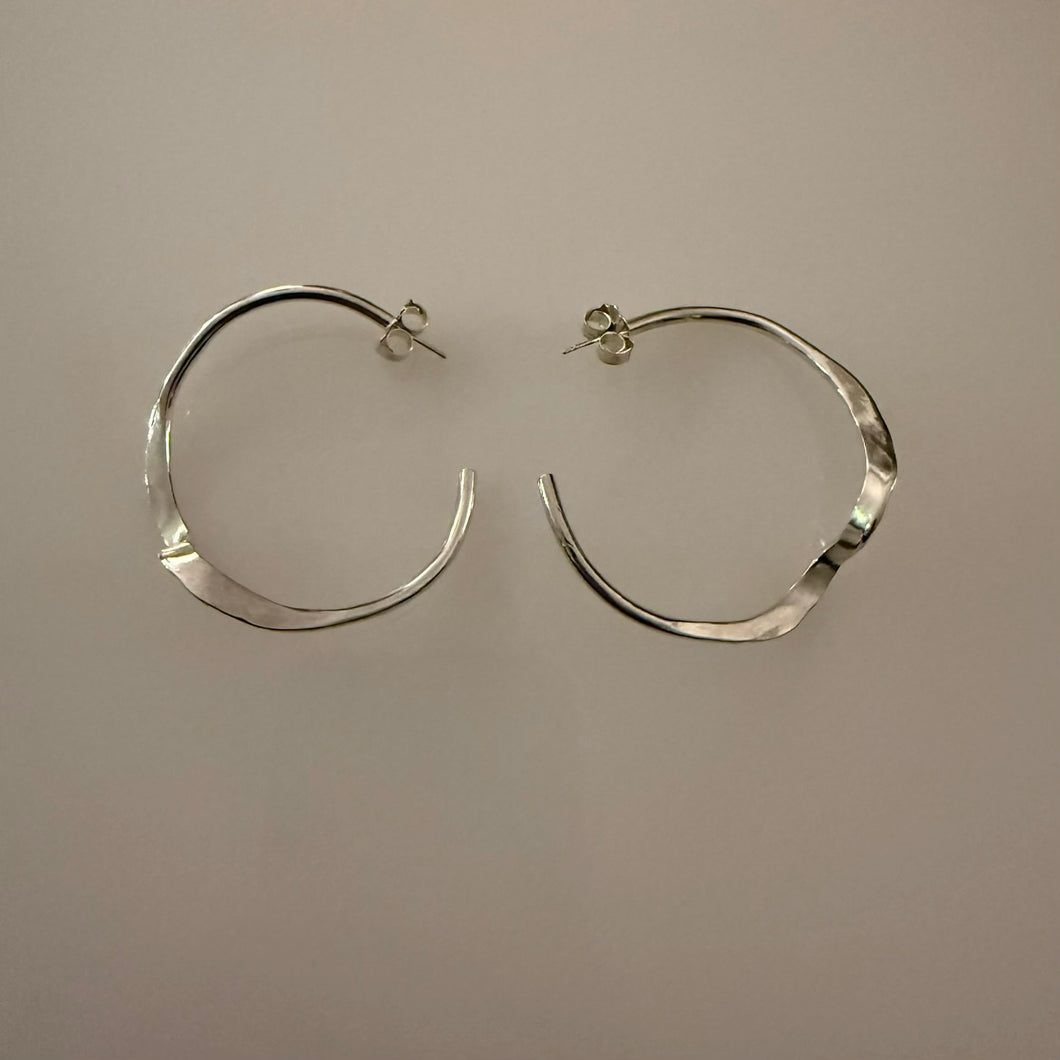 Sterling Silver Hoop Earrings