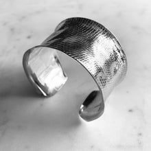 A Ripple in Time (Sterling Silver Cuff)