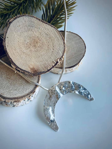 Luna Fine Silver Pendant