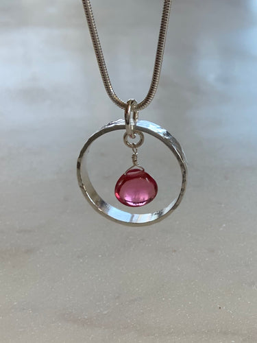 Eternal Love (pink quartz) Pendant